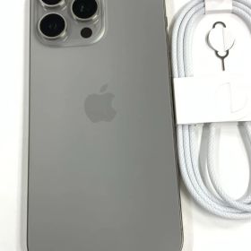 新品同様 電池99%SIMフリー iPhone15 Pro Max 1TB ナチュラルチタニウム