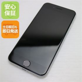 アイフォーン(iPhone)の新品同様 SIMフリー iPhone SE 第2世代 64GB ホワイト M111(スマートフォン本体)