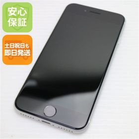 アイフォーン(iPhone)の新品同様 SIMフリー iPhone SE 第2世代 64GB ホワイト M111(スマートフォン本体)
