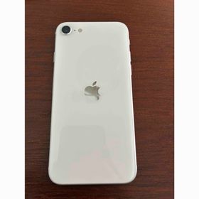 アイフォーン(iPhone)の128GB iPhone SE 第2世代 ホワイト SIMフリーバッテリー95%(スマートフォン本体)