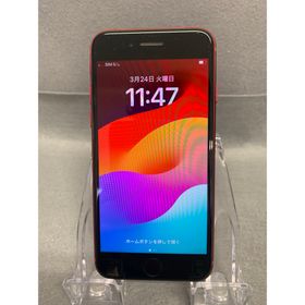 美品 国内版 SIMフリー iPhone SE2 128GB レッド色(スマートフォン本体)