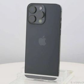 ソフマップ 〔中古品〕 iPhone15 Pro Max 256GB ブラックチタニウム MU6P3J／A SIMフリー【276】