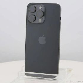 ソフマップ 〔中古品〕 iPhone15 Pro Max 256GB ブラックチタニウム MU6P3J／A SIMフリー【247】