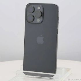 ソフマップ 〔中古品〕 iPhone15 Pro Max 256GB ブラックチタニウム MU6P3J／A SIMフリー【377】