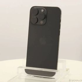 ソフマップ 〔中古品〕 iPhone15 Pro Max 256GB ブラックチタニウム MU6P3J／A SIMフリー【276】