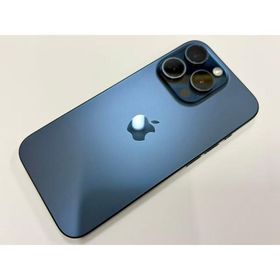 セイモバイル★中古Bランク SIMフリー iPhone15 Pro 128GB ブルーチタニウム