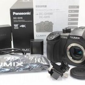 ■新品級■パナソニック Panasonic DC-GH5 ブラック ボディ ミラーレス一眼カメラ■元箱付属付き■Z533