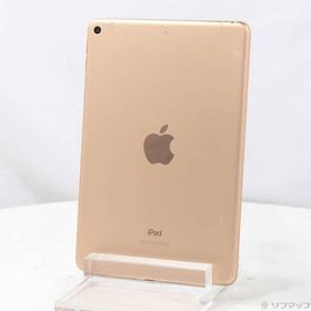 〔中古〕NTTドコモ iPad mini 第5世代 64GB ゴールド MUX72J／A docomo〔269-ud〕