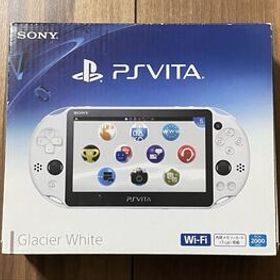 【動作確認済】 PlayStation Vita Wi-Fiモデル グレイシャー・ホワイト PCH-2000ZA22 / PSVita