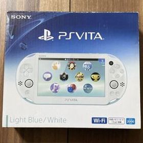 【動作確認済】 PlayStation Vita Wi-Fiモデル ライトブルー/ホワイト PCH-2000ZA14 / PSVita