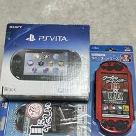 PS Vita 本体 ブラック ブルーライトカットフィルター付き PlayStation Vita Wi-Fiモデル ブラック (PCH-2000ZA11) 付属多数