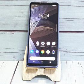 au Xperia 10 III SOG04 ブルー SONY 本体 白ロム SIMロック解除済み SIMフリー B670535