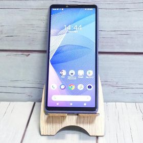 au Xperia 10 III SOG04 ブルー SONY 本体 白ロム SIMロック解除済み SIMフリー B179701