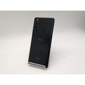 【中古】SONY docomo 【SIMロックあり】 Xperia 10 III ブラック 6GB 128GB SO-52B【広島本通】保証期間１ヶ月【ランクB】