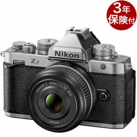 [3年保険付]Nikon Zf 40mm f/2（SE）シルバー レンズキット ニコンフルサイズデジタルミラーレス一眼40mm標準レンズキット [02P05Nov16]