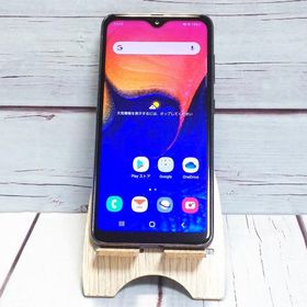 au Galaxy A20 SCV46 Black 本体 白ロム SIMロック解除済み SIMフリー 714561