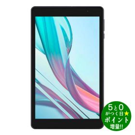 アイワ タブレットPC Androidタブレット 8型 Wi-Fiモデル Android12搭載 JA3-TBA0802 ブラック aiwa【転送不可】
