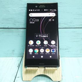 SONY Xperia XZs SOV35 au ブラック 本体 白ロム SIMロック解除済み SIMフリー 229320