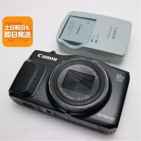 美品 PowerShot SX700 HS ブラック 即日発送 デジカメ Canon 本体 あすつく 土日祝発送OK