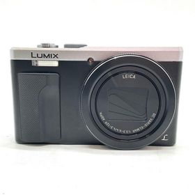 【全額返金保証】【最速発送】Panasonic コンパクトデジタルカメラ LUMIX DMC-TZ85 シルバー 美品 動作確認済