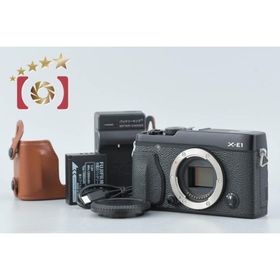 【中古】FUJIFILM 富士フイルム X-E1 ブラック ミラーレス一眼カメラ