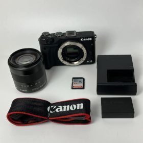 【返品保証・動作確認済】Canon EOS M3 + EF-M 18-55mm IS STM レンズキット