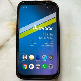Balmuda Phone SIMフリー 本体 128GB