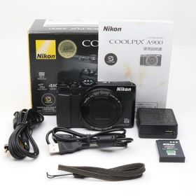 Nikon デジタルカメラ COOLPIX A900 光学35倍ズーム 2029万画素 ブラック A900BK