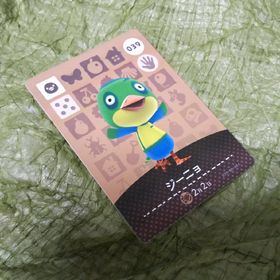 A383『どうぶつの森ａｍｉｉｂｏカード ０３９ ジーニョ』(シングルカード)