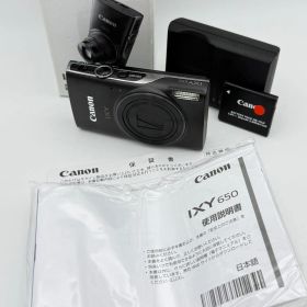 CANON IXY 650 ブラック キャノン イクシー デジタルカメラ 光学12倍ズーム/Wi-Fi対応
