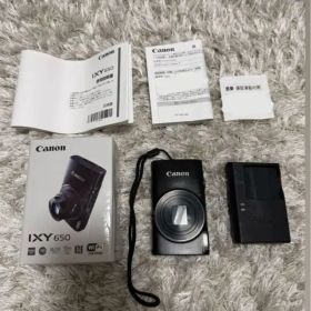 Canon IXY 650 コンパクトデジタルカメラ ブラック