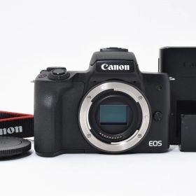 美品 Canon EOS Kiss M ボディ ブラック 充電器付き ARYM5790#482