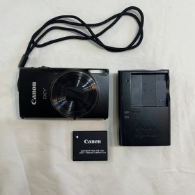 Canon IXY650 デジタルカメラ ブラック 動作確認済 中古・美品