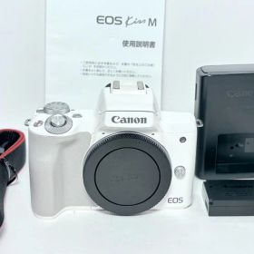 極上品 キヤノン EOS Kiss M ボディ ホワイト