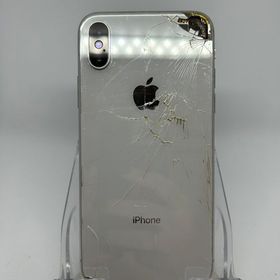 ●ハピネスネット SIMフリー iPhoneX 64GB シルバー 送料無料