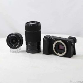【中古】SONY(ソニー) α6400 ILCE-6400Y ダブルズームレンズキット ブラック 【258-ud】