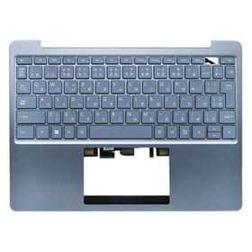 Microsoft Surface Laptop Go 2 2013 キーボード パームレスト 中古品 5-0621-1 アイスブルー パーツ 部品