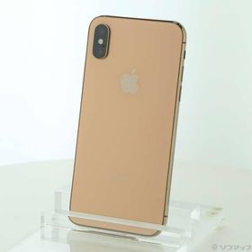 〔中古〕Apple(アップル) iPhoneXS 512GB ゴールド MTE52J／A SIMフリー〔348-ud〕
