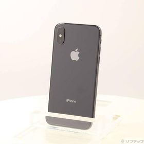 〔中古〕NTTドコモ iPhoneXS 512GB スペースグレイ MTE32J／A SIMフリー〔344-ud〕