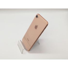 【中古】Apple au 【SIMロック解除済み】 iPhone 8 64GB ゴールド MQ7A2J/A【アリオ倉敷】保証期間１ヶ月【ランクC】