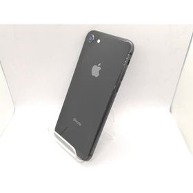 【中古】Apple au 【SIMロック解除済み】 iPhone 8 64GB スペースグレイ MQ782J/A【高崎モントレー】保証期間１ヶ月【ランクC】