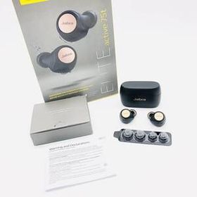 【通電確認済み】【保管品】Jabra ジャブラ ワイヤレス イヤホン イヤフォン Bluetooth ELITE active 75t OTE120L / io-1691-sw