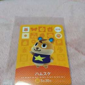 どうぶつの森 amiiboカード ハムスケ