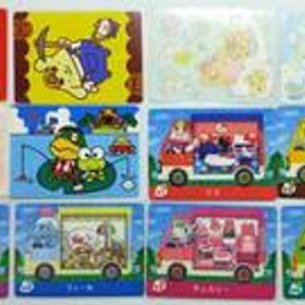 サンリオキャラクターズコラボ フルコンプリートセット カード＆シール あつまれ どうぶつの森 amiibo+ アミーボカード とびだせ 非売品付