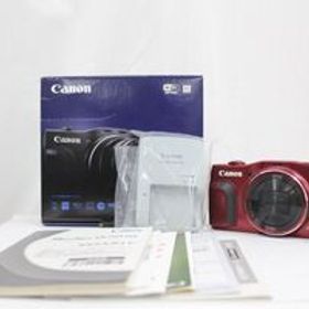 【返品保証】 【元箱付き】キャノン Canon PowerShot SX710 HS レッド 30x バッテリー付き コンパクトデジタルカメラ e8974