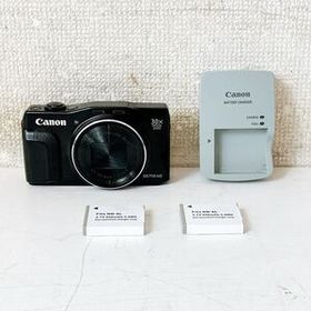 232＊中古 Canon キャノン Powershot SX710 HS PC2194 コンパクトデジタルカメラ コンデジ ブラック 充電器付き 通電確認済み＊