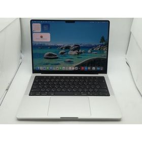 【中古】Apple MacBook Pro 14インチ M3(CPU:8C/GPU:10C) 8GB/512GB シルバー MR7J3J/A (14インチ,M3,2023)【OSU301】保証期間１ヶ月【ランクA】