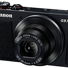 【中古】 Canon キャノン デジタルカメラ PowerShot G9 X (ブラック) 光学3.0倍ズーム 1.0型センサー PSG9X (BK)