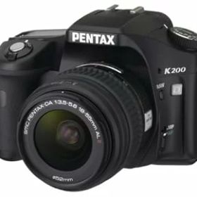 【中古】［非常に良い］Pentax デジタル一眼レフカメラ K200D レンズキット (K200D+DA18-55II)