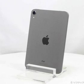 〔中古〕Apple(アップル) iPad mini 第6世代 64GB スペースグレイ MK7M3J／A Wi-Fi〔276-ud〕